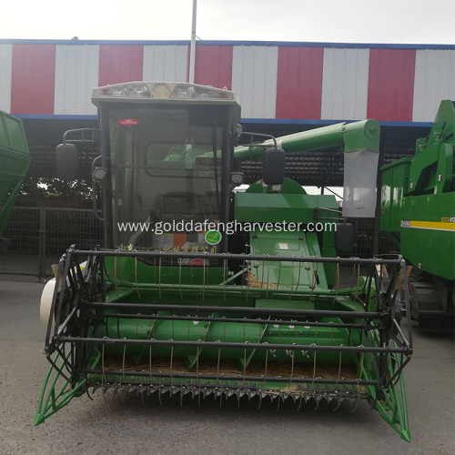 crawler rice harvester enhanced gearbox with cab